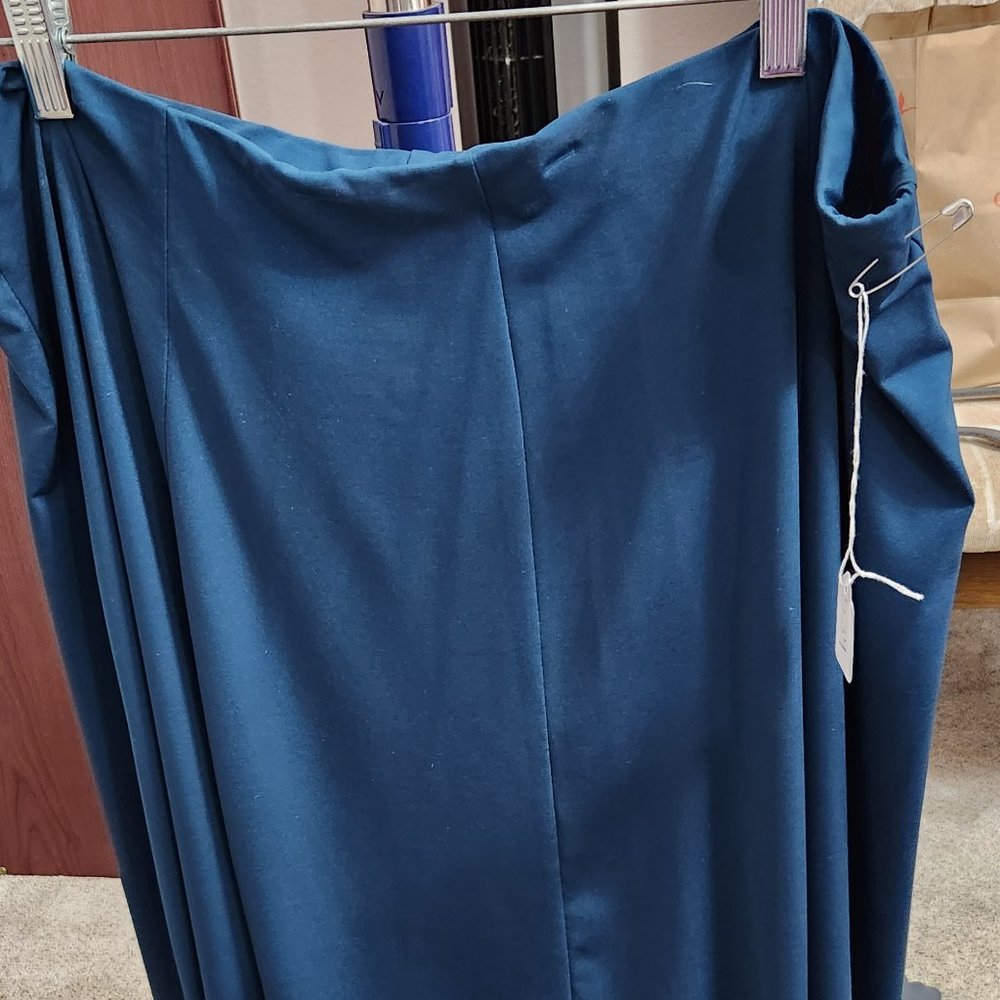 Woman Within Teal Skirt 1x Skirt #34